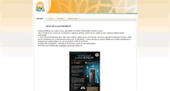 Desktop Screenshot of padma.cz