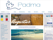 Tablet Screenshot of padma.nu