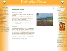 Tablet Screenshot of padma.org.uk